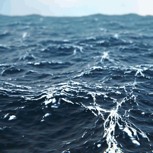Ocean with foam preview image